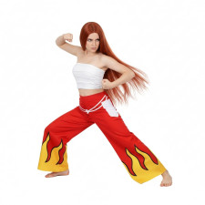Fairy Tail Erza Scarlet Costume - Top Pants Erza Scarlet Cosplay
