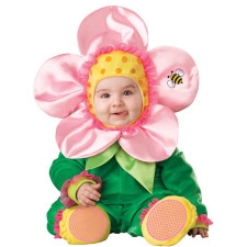 Baby Pink Flower Costume InCharacter - Onesie Jumpsuit Pink Flower Cosplay