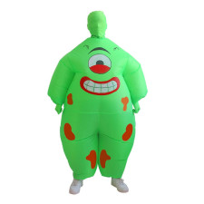 One Eye Green Monster Inflatable Costume