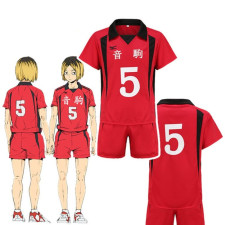 Haikyuu Kenma Kozume Costume - Red Jersey Kenma Kozume Cosplay
