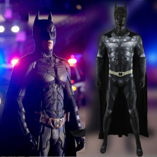 The Dark Knight Batman Costume - Bodysuit Cape Set Batman Cosplay