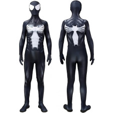 Spider-Man Symbiote Body Suit Costume - Muscle Bodysuit Symbiote Suit Cosplay