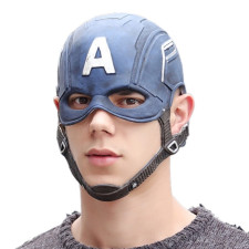 Captain America Helmet Mask Prop - Captain America Costume Cosplay Mask