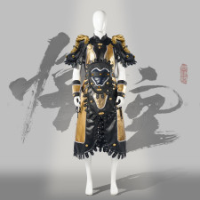 Black Myth: Wukong Monkey King Armor Costume - Bodysuit Wukong Monkey King Armor Cosplay