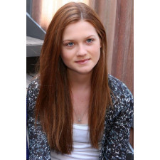Ginny Weasley Wig - Long Brown Straight Hair Wig Ginny Cosplay Costume