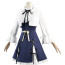Arknight Amiya Costume - White Blue Dress Amiya Cosplay