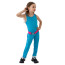Girls Barbie Movie Costume - Classic Aerobic Barbie Exercise Cosplay