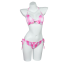 Barbie Movie 2023 Margot Robbie Costume - Pink Bikini Set Swimsuit Barbie Margot Robbie Cosplay