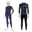 Blue Lock Training Uniform Seishiro Nagi Costume - Black Bodysuit Blue Lock Training Uniform Cosplay