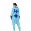 Pokemon Glaceon Costume - Onesie Jumpsuit Glaceon Cosplay