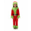 Kids Grinch Santa Costume - Red Fuzzy Suit Grinch Santa Cosplay