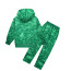 Kids Gorilla Tag Monke Costume - Green Hoodie Pants Mask Set Monke Cosplay