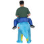 Jurassic World Riding Triceratops Dinosaur Inflatable Costume - Riding Triceratops Dino Cosplay