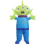 Disney Toy Story Green Alien Inflatable Costume - Toy Story Alien Cosplay
