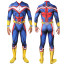 My Hero Academia All Might Toshinori Yagi Costume - Muscle Pattern Bodysuit All Might Cosplay