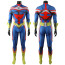 My Hero Academia All Might Toshinori Yagi Golden Age Costume - Muscle Pattern Bodysuit All Might Cosplay