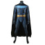 Batman The Darkside War Batman Costume - Blue Bat Symbol Bodysuit Cape Set Batman Cosplay