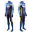 Mega Man Star Force Mega Man Costume - Bodysuit Blue Mega Man Cosplay