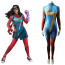 Marvel Ms Marvel Inhuman Lycra Cosplay Costume