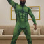 Man Muscle Suit Costume - Green Bodysuit Men's Muscle Suit Cosplay