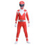 Mighty Morphin Power Rangers Red Ranger Costume - Bodysuit Mask Set Red Ranger Cosplay