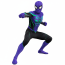 Marvel Rivals Chasm Spider-Man Costume - Purple Black Bodysuit Mask Spider-Man Cosplay
