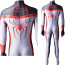 Marvel Spider Man Miles Morales TRACK Suit Lycra Cosplay Costume