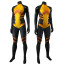 Vixen the Movie Mari McCabe Black & Yellow Animated Pattern Bodysuit Vixen Cosplay