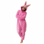 Pop Mart Labubu The Monsters Lychee Berry Costume - Dark Pink Onesie Jumpsuit Mokoko Cosplay