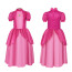 Princess Peach Costume - Girls Pink Nintendo Super Mario Brothers Princess Peach Cosplay