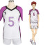 Haikyuu Satori Tendo Costume - Purple Jersey Satori Tendo Cosplay