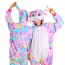 Kids Stars Rabbit Costume - Onesie Jumpsuit Stars Rabbit Cosplay