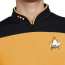 Star Trek The Next Generation TNG Yellow Uniform Cosplay Costume