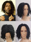 J Cole Wig - Dreadlock Medium Length Wig J Cole Cosplay Costume