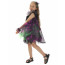 Girls Witch Costume - Black Green Dress Witch Cosplay