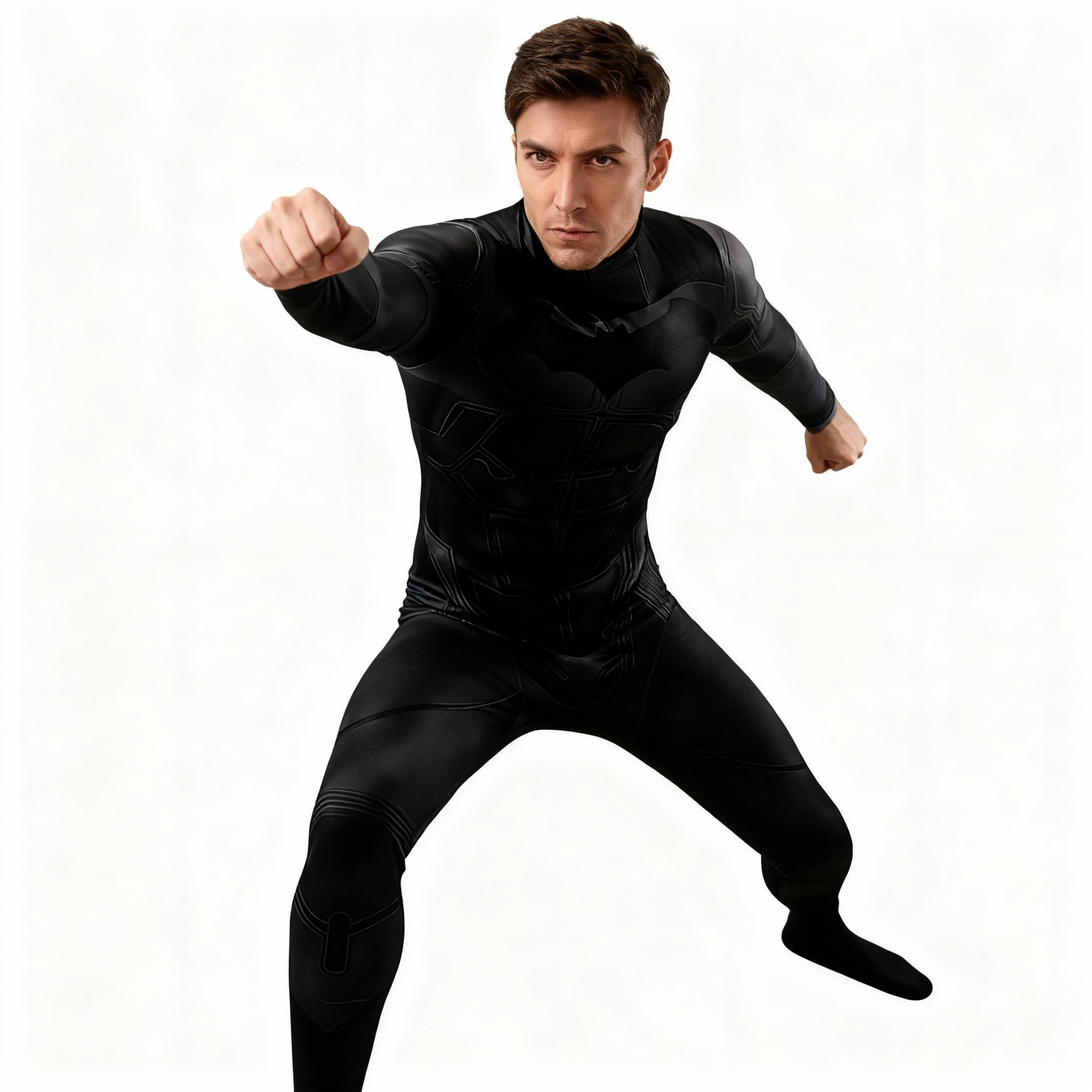 Justice League Batman Costume - Comic Style Bodysuit Batman Cosplay