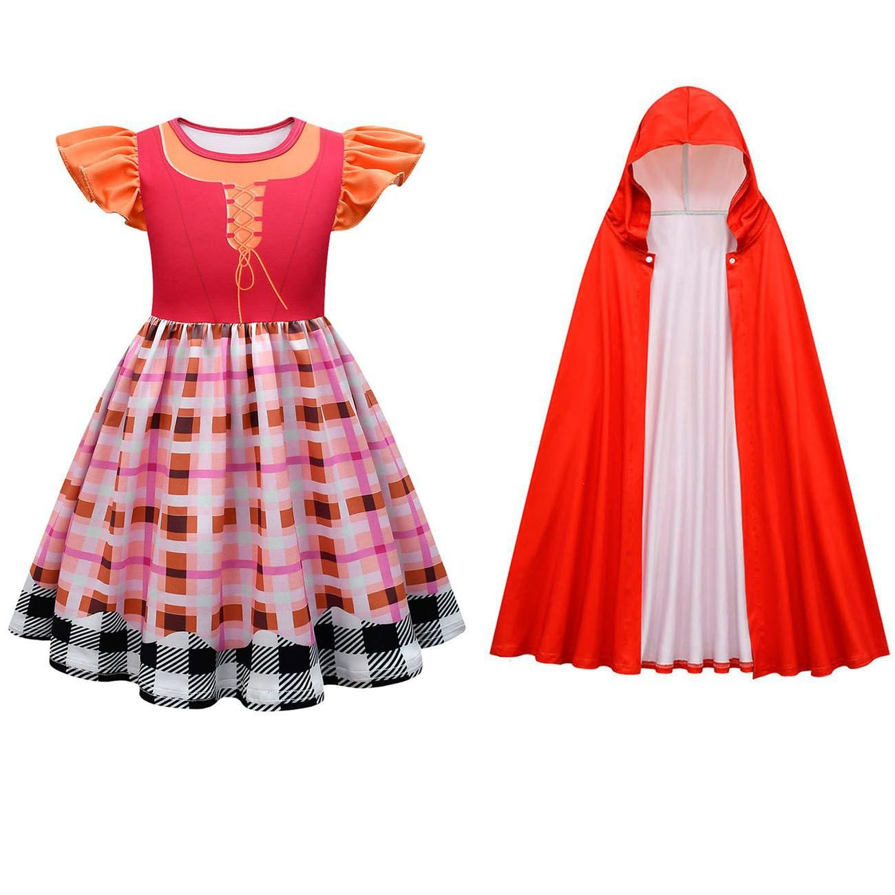 Hocus Pocus 2 Mary Sanderson Kids Lycra Cosplay Costume