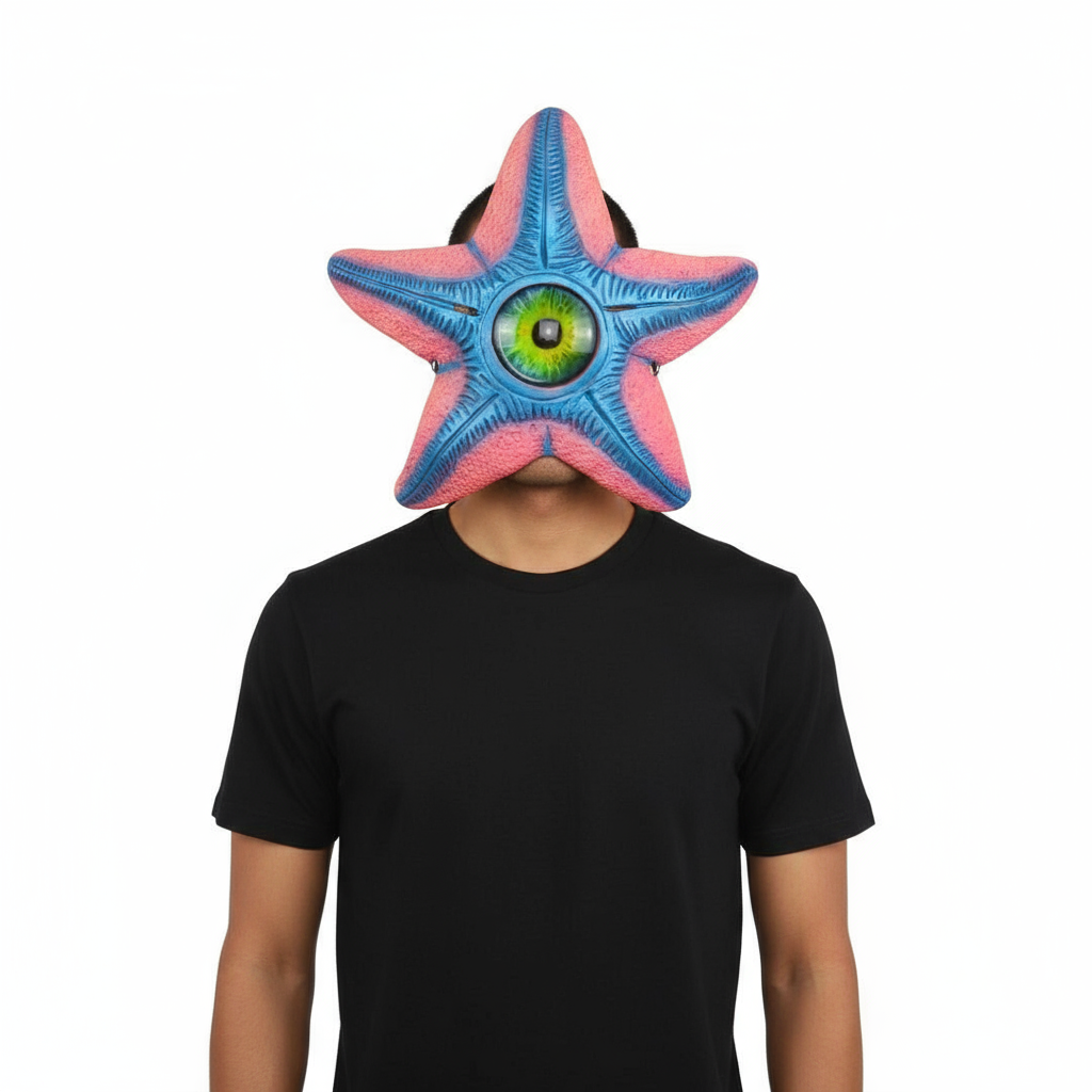 Suicide Squad Starro Mask Prop - Starro Starfish Costume Cosplay Mask