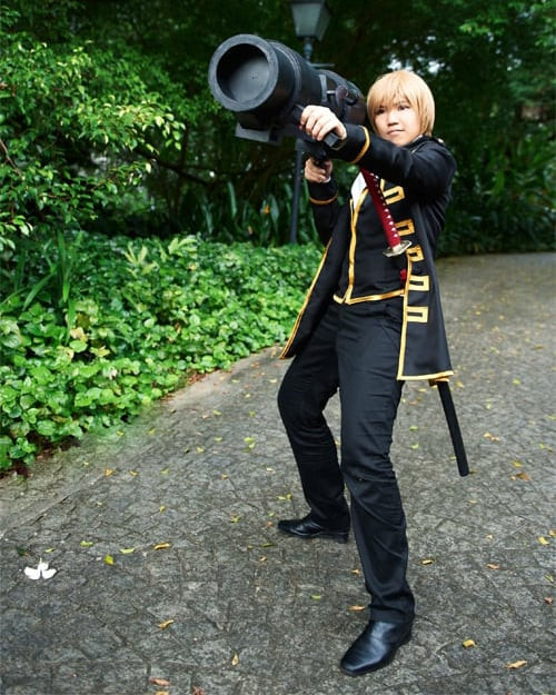 Okita Sougo From Gintama Cosplay Costume