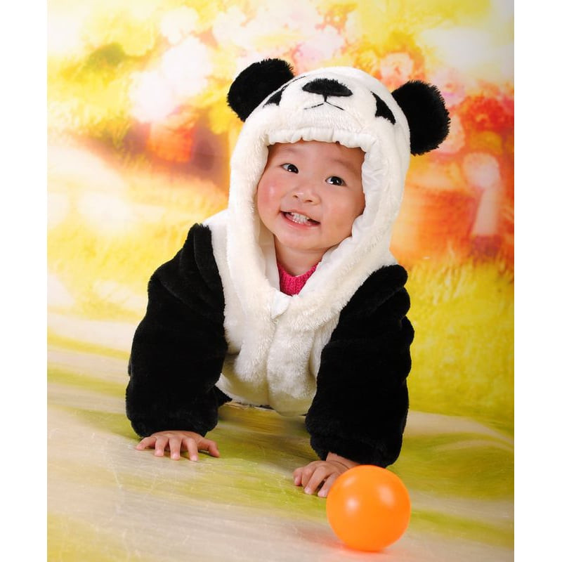 Baby Panda Costume InCharacter - Onesie Jumpsuit Panda Cosplay