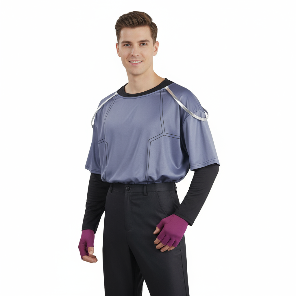 Alien Stage Till Costume - Shirt Pants Gloves Set Till Cosplay