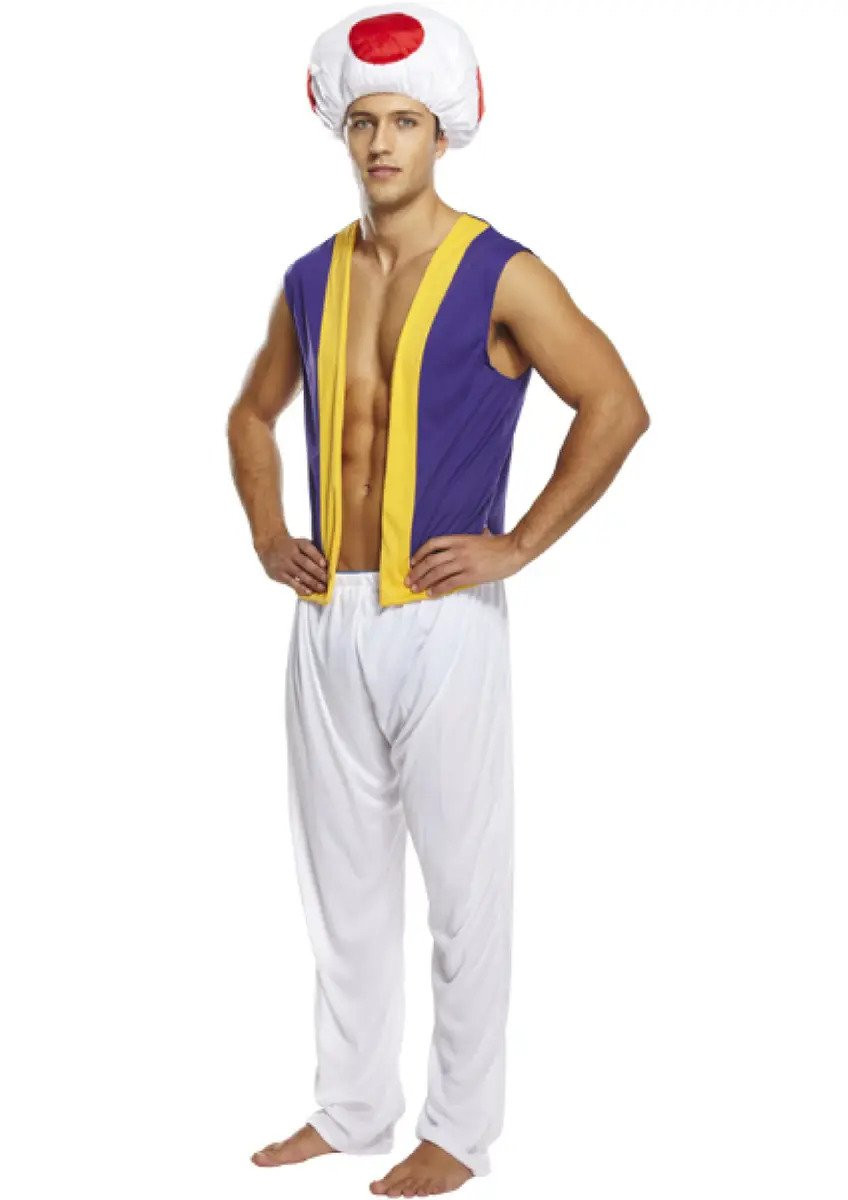 The Super Mario Bros Movie 2023 Toad Costume - Toad Cosplay