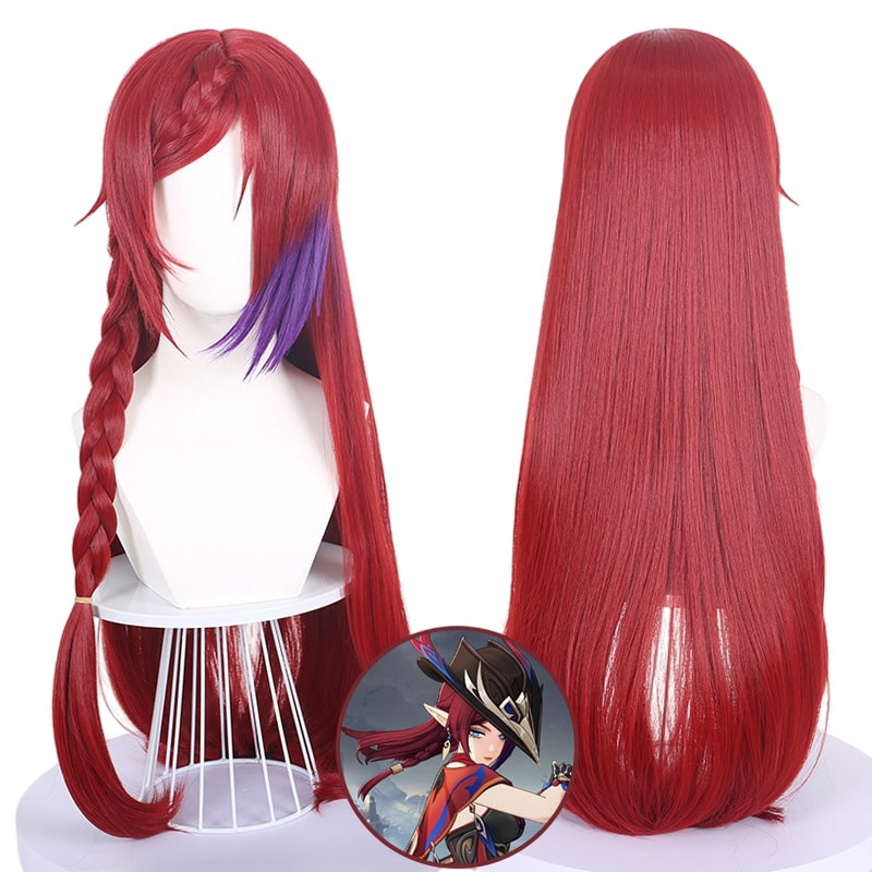 Genshin Impact Chasca Wig - Chasca Costume Wig Prop