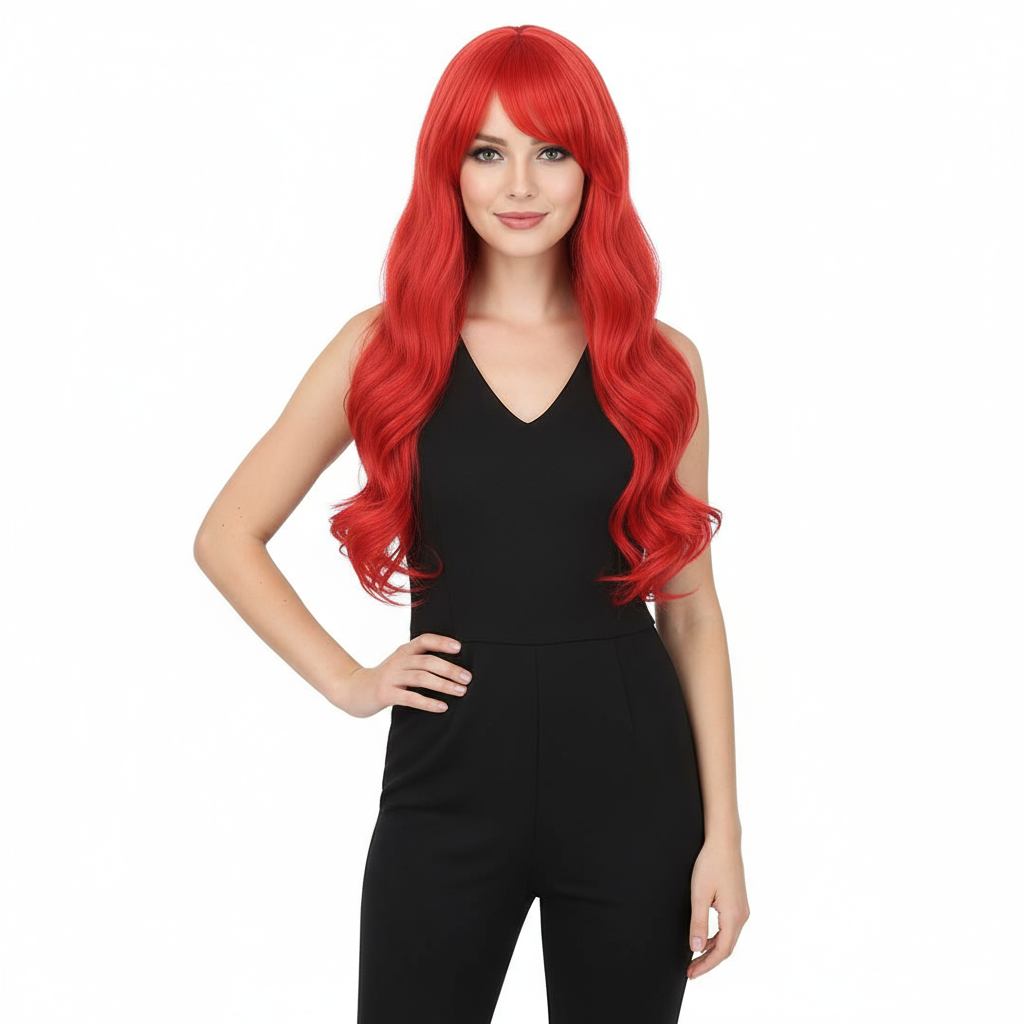 X-Men 97 Goblin Queen Madelyne Pryor Wig - Red Goblin Queen Costume Wig Prop