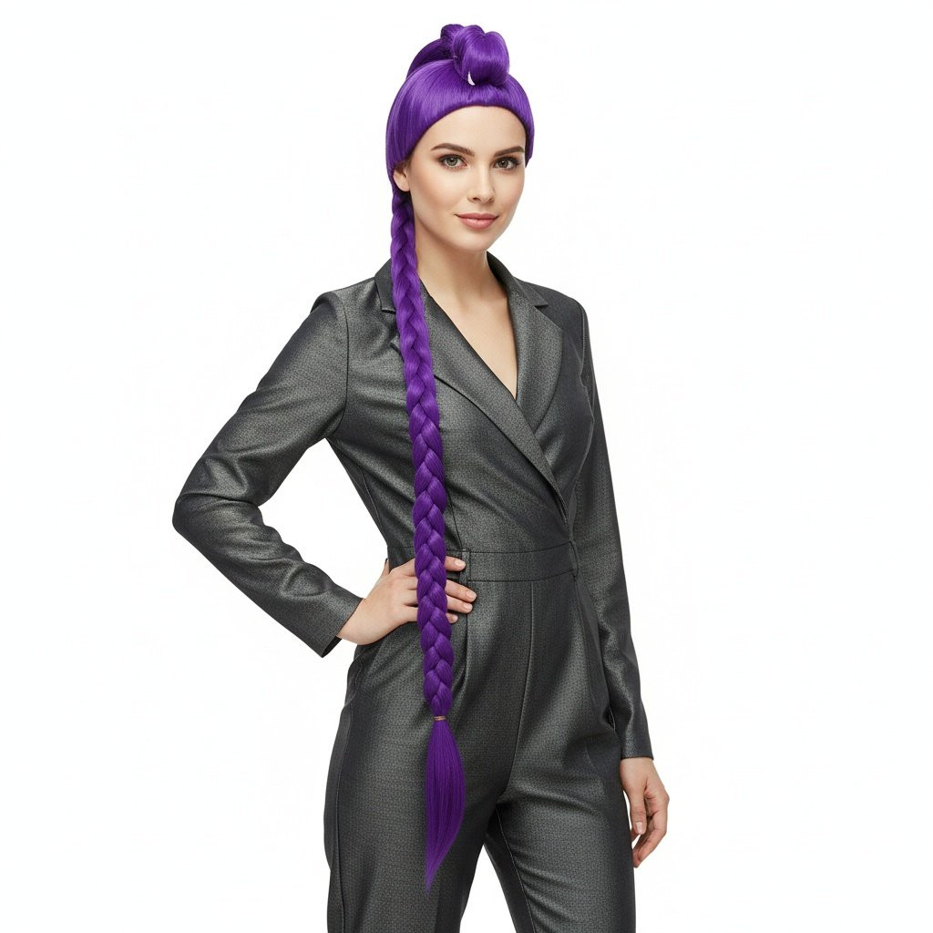 K-Pop Demon Hunters Rumi Wig - Kpop Rumi Cosplay Costume Wig Prop