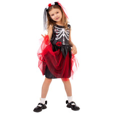 Girls Day of the Dead Skeleton Costume - Dress Day of the Dead Cosplay