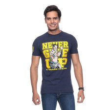 WWE John Cena Costume - You Cant See Me Navy Blue Set Shirt Cap Headband Wristband John Cena Cosplay