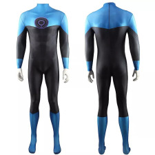 Green Lantern Blue Lantern Kyle Rayner Costume - Sky Blue Bodysuit Blue Lantern Kyle Rayner Cosplay