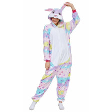 Kids Purple Rabbit Costume - Onesie Jumpsuit Purple Rabbit Cosplay
