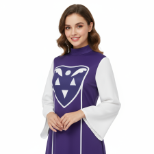 Undertale Toriel Costume - White Purple Robe Toriel Cosplay